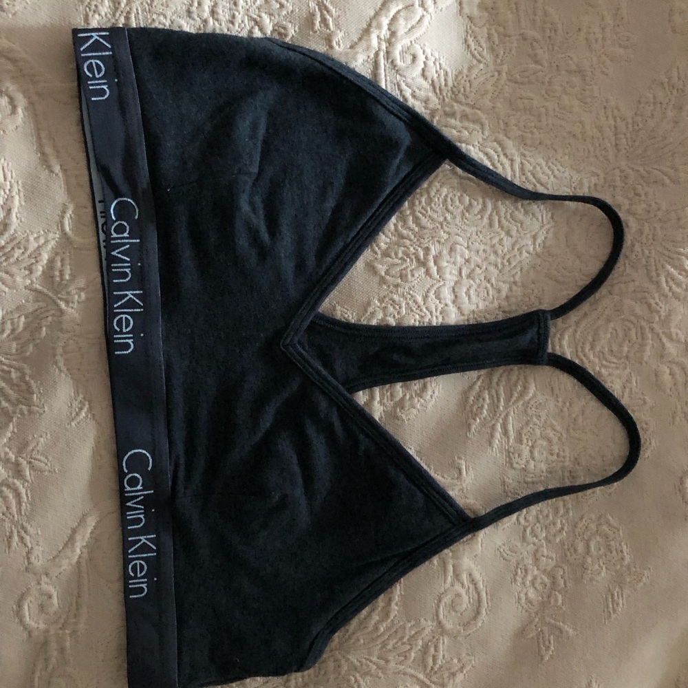 Calvin Klein Gray Bralette